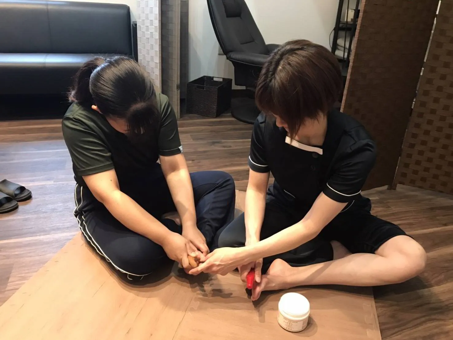 受講施術練習イメージ